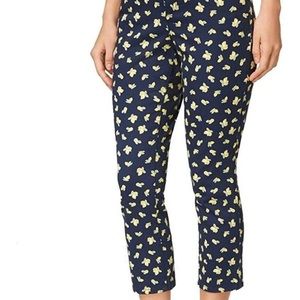 Charter Club Capri pants navy blue and🍋 10 New